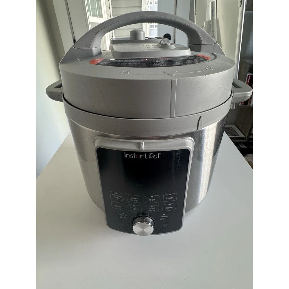 Instant Pot Duo Plus V4 6 Qt DPPC604 9-in-1 Pressure Cooker Gray